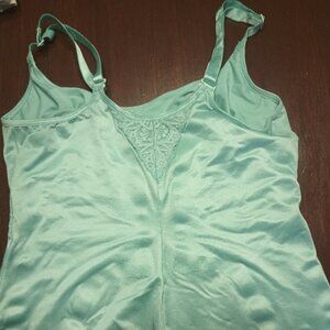 Ruby Ribbon lace cami 36 Aqua